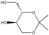 2-O,4-O-Isopropylidene-D-erythritol Structure