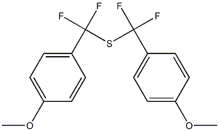 4-Methoxyphenyl(difluoromethyl) sulfide 구조식 이미지