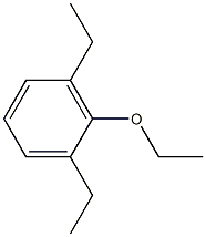 1-Ethoxy-2,6-diethylbenzene Structure