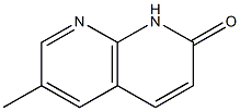 6-Methyl-1,8-naphthyridin-2(1H)-one Structure