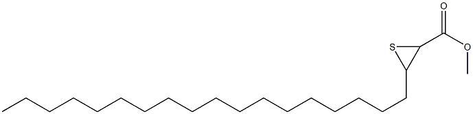 2,3-Epithiohenicosanoic acid methyl ester 구조식 이미지