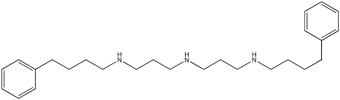 3,3'-Iminobis(N-(4-phenylbutyl)-1-propanamine) 구조식 이미지