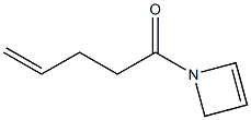 1-(4-Pentenoyl)-2-azetine Structure