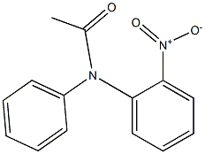 N-(2-Nitrophenyl)-N-phenylacetamide Structure