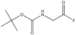 N-(tert-Butoxycarbonyl)glycine fluoride Structure