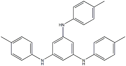 1,3,5-Tris(p-methylanilino)benzene Structure
