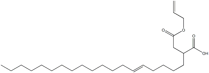 2-(5-Nonadecenyl)succinic acid 1-hydrogen 4-allyl ester 구조식 이미지