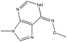 6-(Methoxyimino)-9-methyl-1,6-dihydro-9H-purine 구조식 이미지