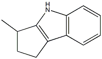 3-Methyl-1,2,3,4-tetrahydrocyclopenta[b]indole Structure