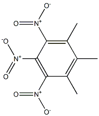 1,2,3-Trimethyl-4,5,6-trinitrobenzene Structure