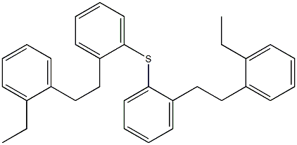 2-Ethylphenethyl(phenyl) sulfide Structure
