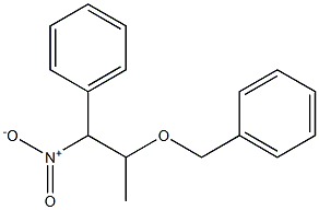 2-(Benzyloxy)-1-nitro-1-phenylpropane 구조식 이미지