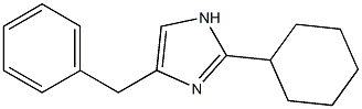 4-Benzyl-2-cyclohexyl-1H-imidazole Structure