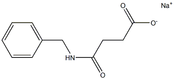 3-[(Benzylamino)carbonyl]propionic acid sodium salt 구조식 이미지