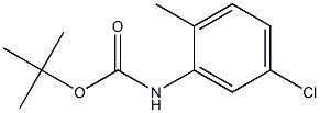 N-(tert-Butyloxycarbonyl)-2-methyl-5-chloroaniline Structure