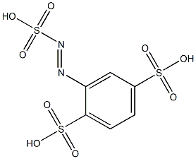 2,5-Disulfobenzenediazosulfonic acid Structure