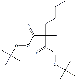 Hexane-2,2-di(peroxycarboxylic acid)di-tert-butyl ester Structure