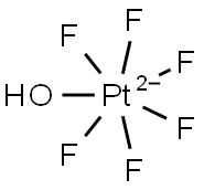 Oxygenyl hexafluoroplatinate(V) 구조식 이미지