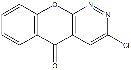 3-Chloro-10H-1,2-diaza-9-oxaanthracen-10-one 구조식 이미지