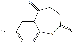 7-Bromo-1H-1-benzazepine-2,5(3H,4H)-dione Structure