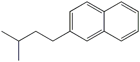 2-Isopentylnaphthalene Structure