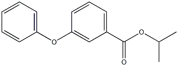 m-Phenoxybenzoic acid isopropyl ester 구조식 이미지