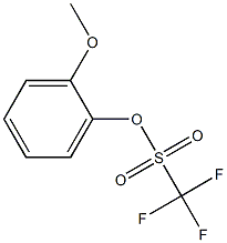 2-(Trifluoromethylsulfonyloxy)anisole 구조식 이미지