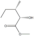(2S,3S)-2-Hydroxy-3-methylpentanoic acid methyl ester 구조식 이미지