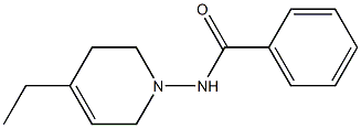 N-(4-Ethyl-1,2,5,6-tetrahydropyridine-1-yl)benzamide 구조식 이미지