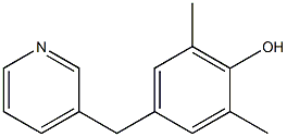 4-(3-Pyridinylmethyl)-2,6-dimethylphenol Structure