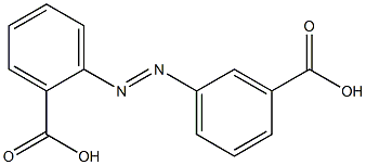 Azobenzene-2,3'-dicarboxylic acid Structure