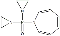 Bis(1-aziridinyl)(1H-azepin-1-yl)phosphine oxide 구조식 이미지