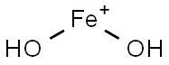 Dihydroxy ferric ion(+) Structure