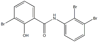 2',3,3'-Tribromo-2-hydroxybenzanilide Structure