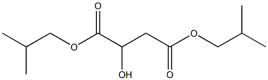 (-)-L-Malic acid diisobutyl ester 구조식 이미지