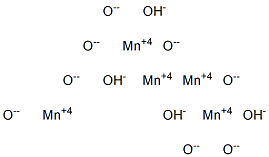 Manganese(IV) hydroxide dioxide Structure