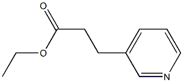 3-(3-Pyridinyl)propionic acid ethyl ester Structure