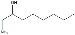 1-Amino-2-octanol 구조식 이미지