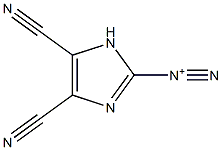 4,5-Dicyano-1H-imidazole-2-diazonium Structure