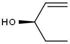 [R,(-)]-1-Pentene-3-ol 구조식 이미지