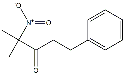 5-Phenyl-2-nitro-2-methyl-3-pentanone Structure