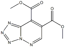 Tetrazolo[1,5-b]pyridazine-7,8-dicarboxylic acid dimethyl ester Structure