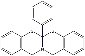 5a-Phenyl-11H,12H-5,6-dithia-11a-azanaphthacene Structure
