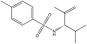 N-[(S)-1-Isopropenyl-2-methylpropyl]-4-methylbenzenesulfonamide Structure