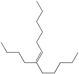 (6E)-6-Butyl-6-dodecene 구조식 이미지