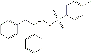 (+)-p-Toluenesulfonic acid (S)-2,3-diphenylpropyl ester 구조식 이미지