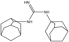 1-(1-Adamantyl)-3-(2-adamantyl)guanidine 구조식 이미지