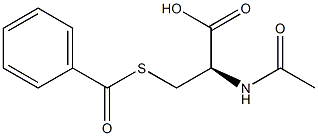 N-Acetyl-S-benzoyl-L-cysteine Structure