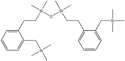 2-(Trimethylsilylmethyl)benzyl(trimethylsilyl) ether 구조식 이미지