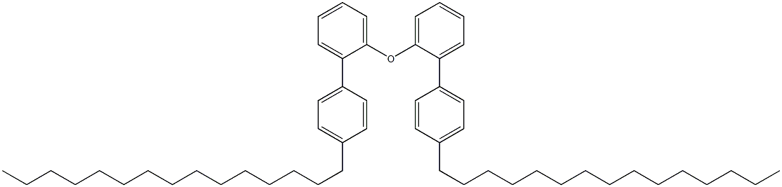 4-Pentadecylphenylphenyl ether 구조식 이미지